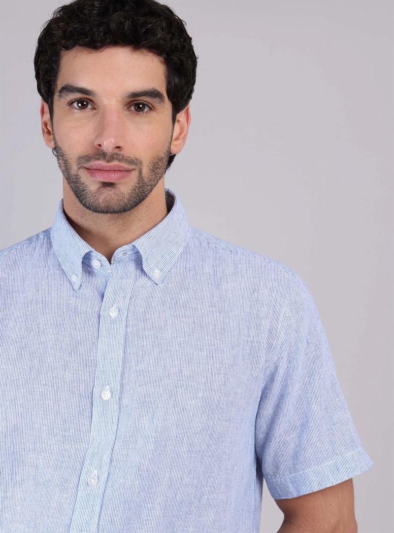 CAMISA LINO ALGODON PIERO BUTTI - 3
