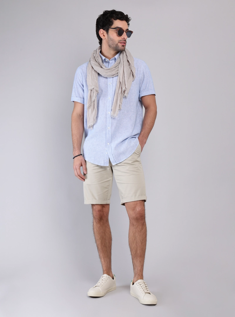 CAMISA LINO ALGODON PIERO BUTTI - 4