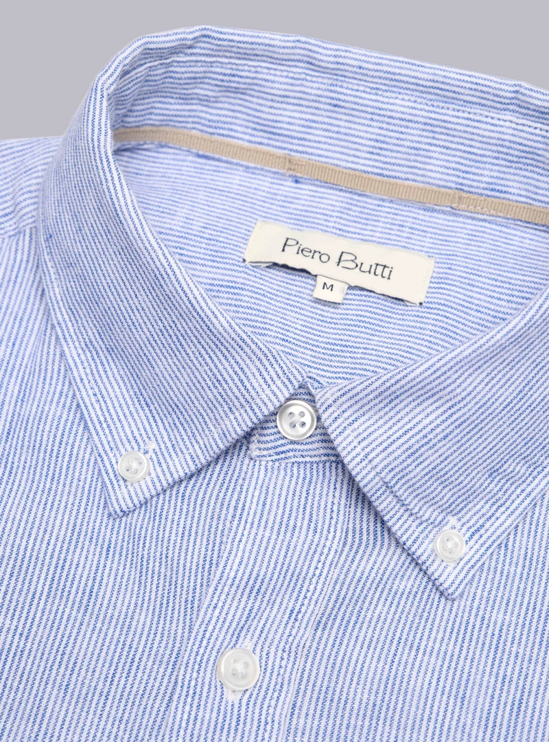 CAMISA LINO ALGODON PIERO BUTTI - 5