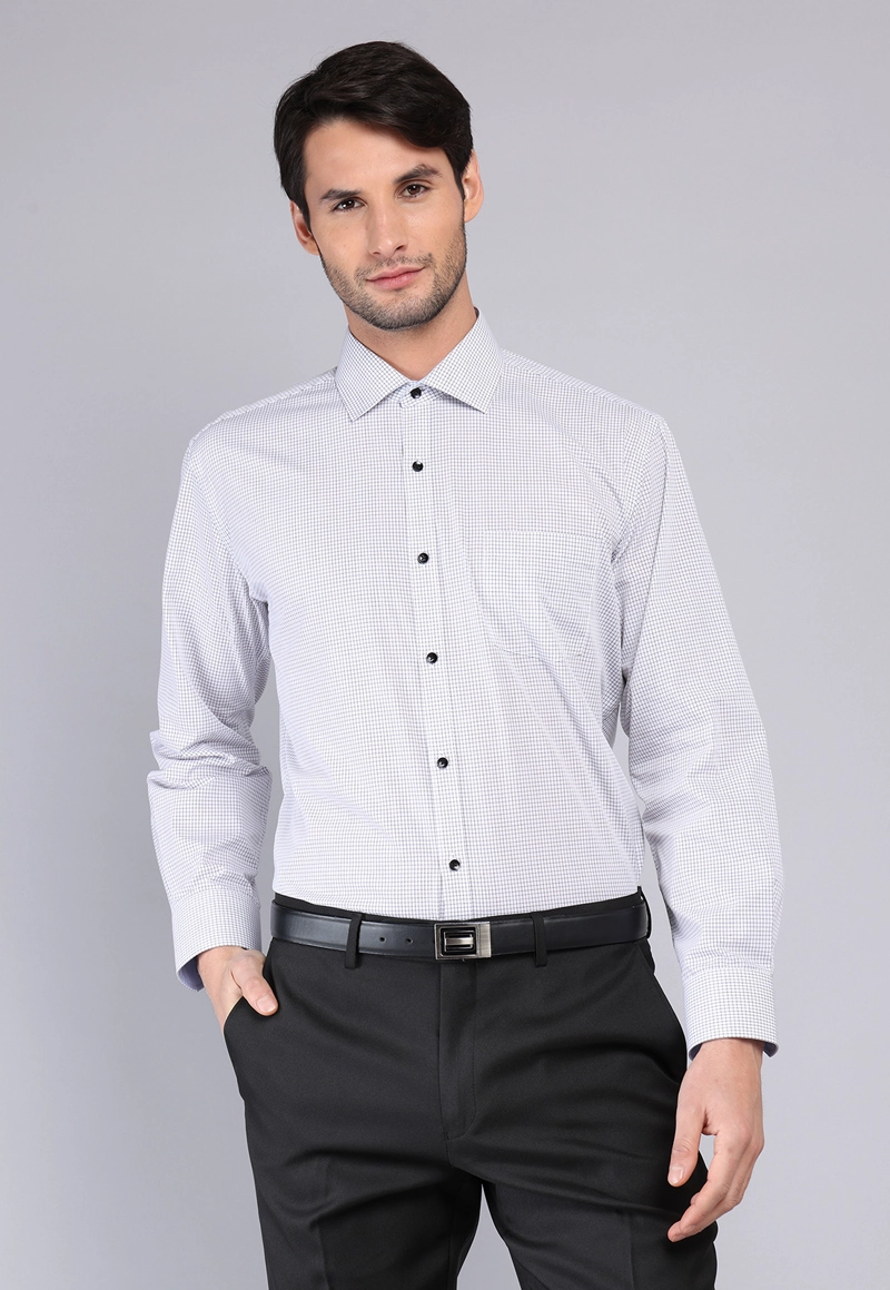 CAMISA FORMAL A CUADROS ARROW - 1
