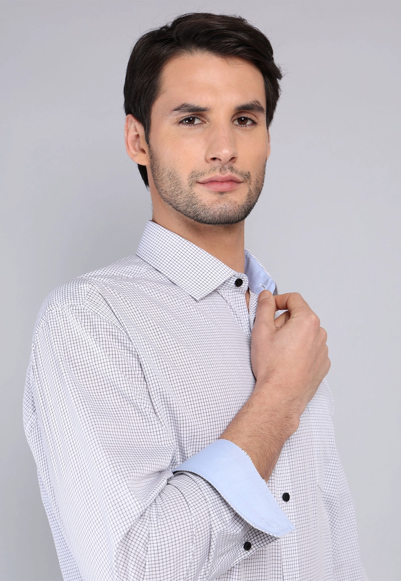 CAMISA FORMAL A CUADROS ARROW - 4