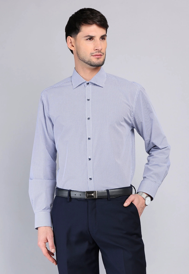CAMISA FORMAL PRINT VAN HEUSEN - 1