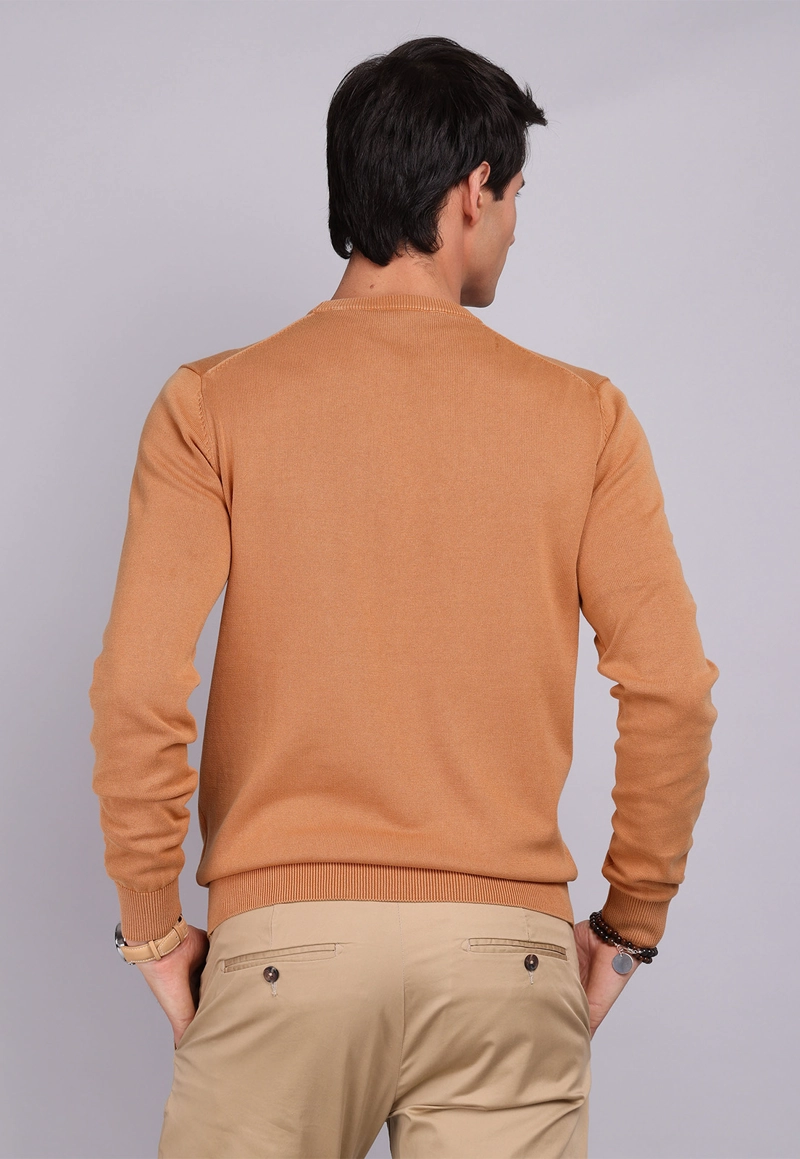 SWEATER STONE WASH CUELLO REDONDO ARROW - 2