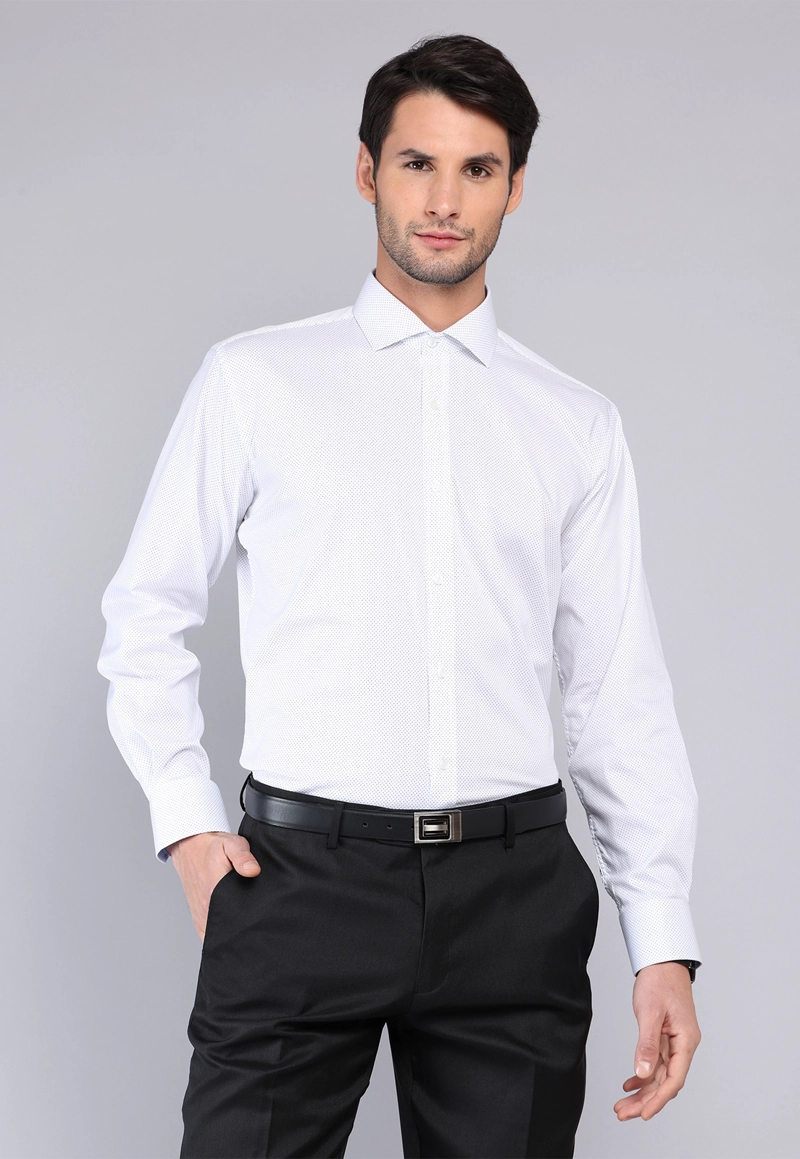 CAMISA FORMAL PRINT SPANDEX ARROW - 1