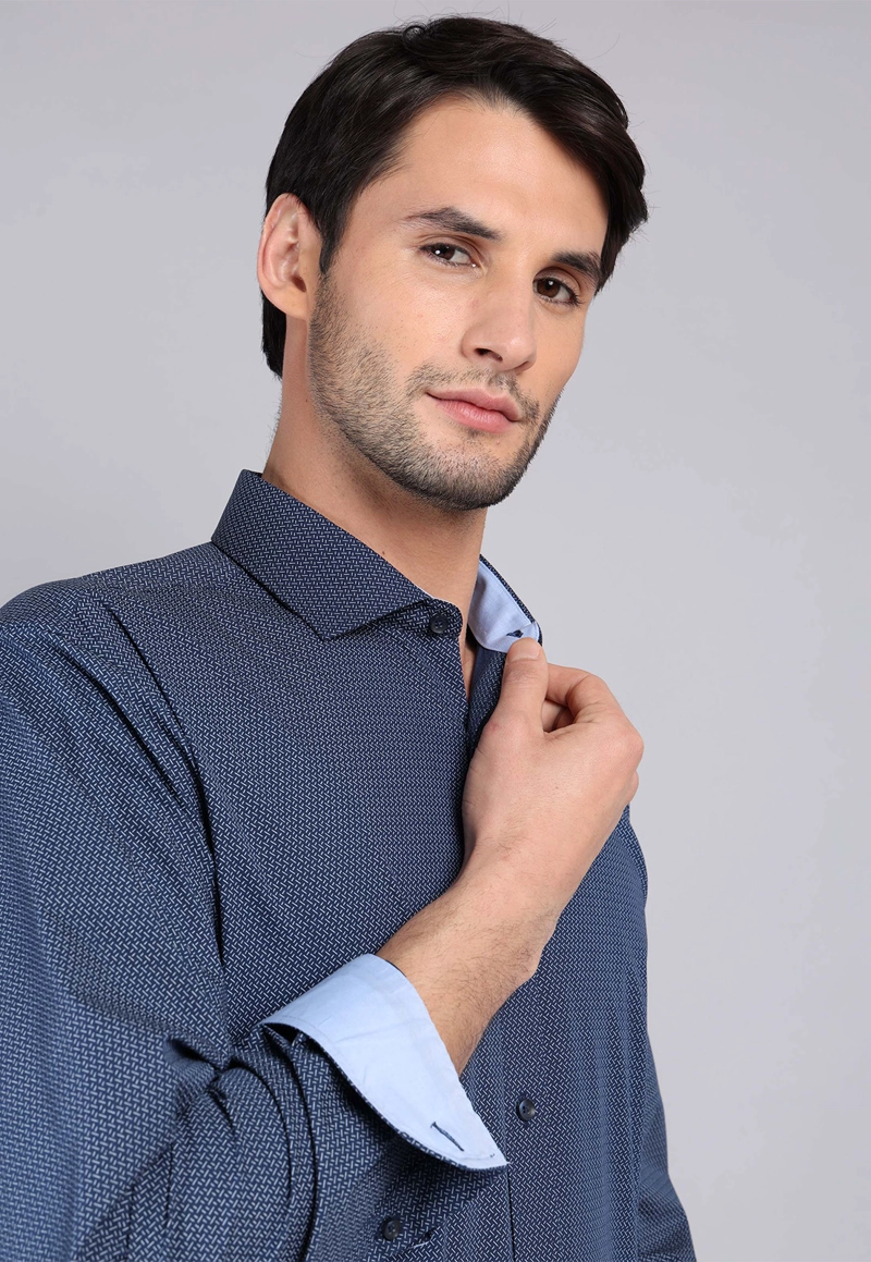 CAMISA FORMAL PRINT ARROW - 4