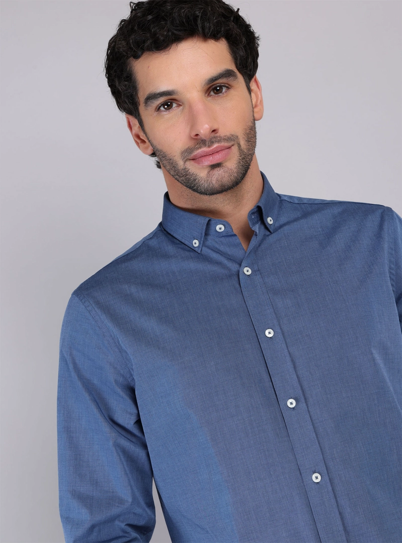 CAMISA LISA MANGA LARGA PIERO BUTTI - 3