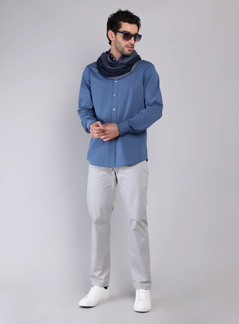 CAMISA LISA MANGA LARGA PIERO BUTTI - 4