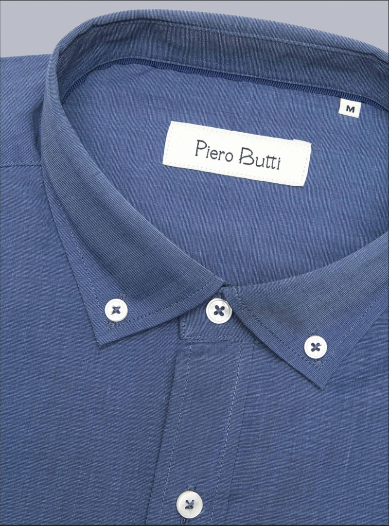 CAMISA LISA MANGA LARGA PIERO BUTTI - 5