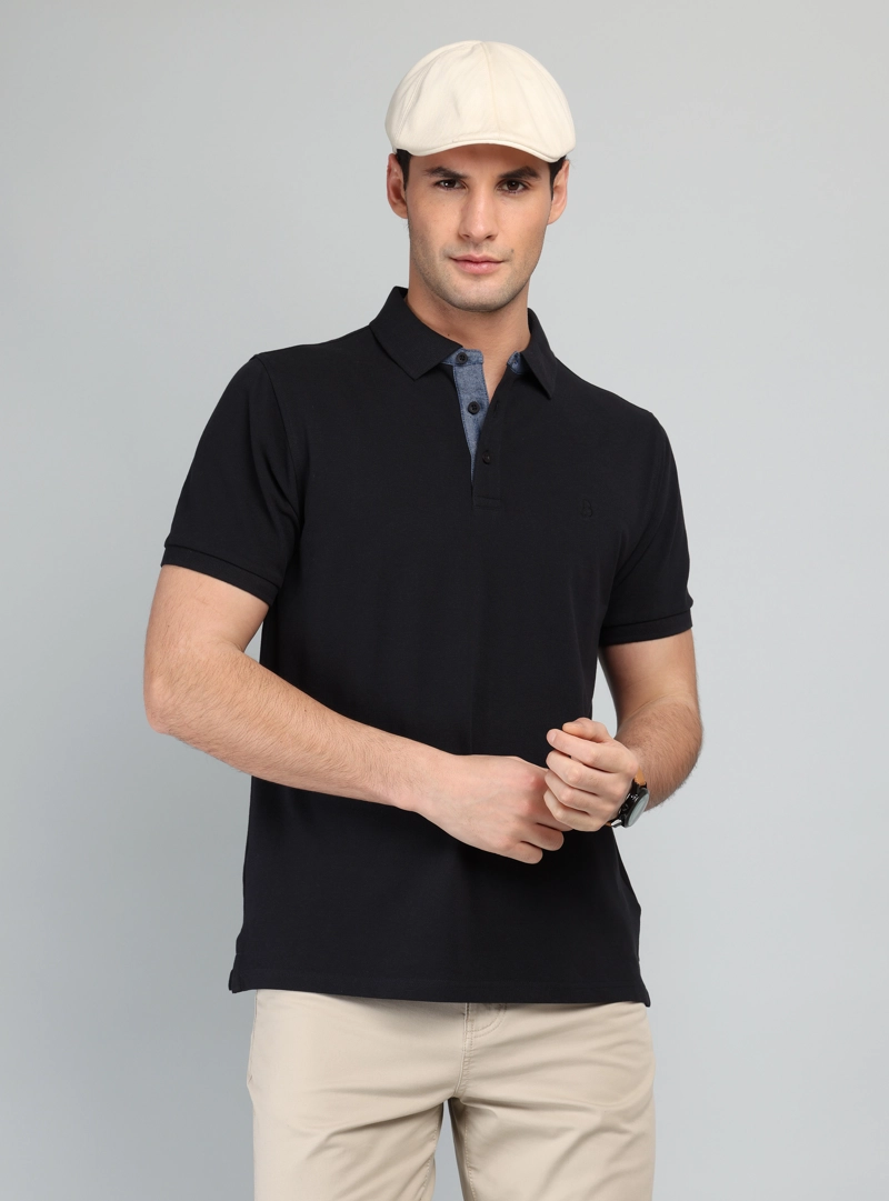 POLERA PIQUE CUELLO POLO PIERO BUTTI - 1