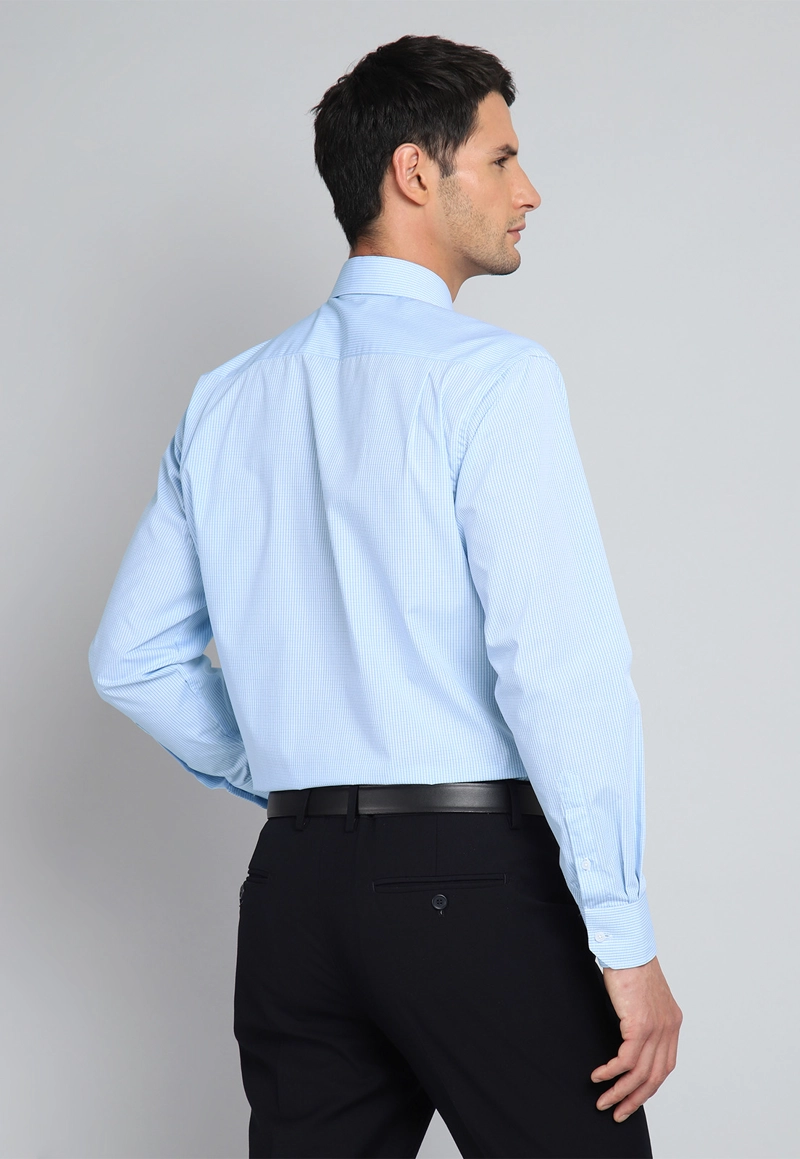 CAMISA FORMAL A CUADROS VAN HEUSEN - 3