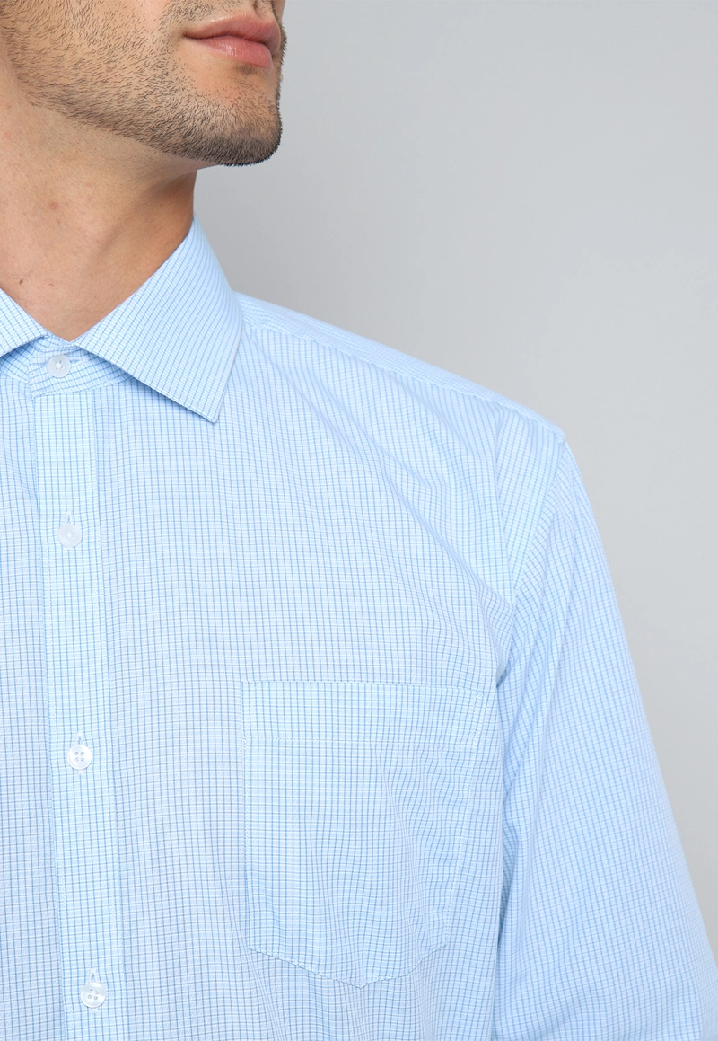 CAMISA FORMAL A CUADROS VAN HEUSEN - 4
