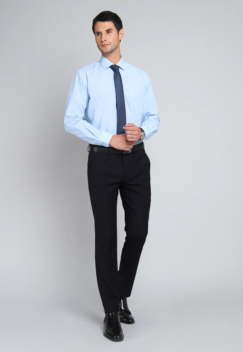 CAMISA FORMAL A CUADROS VAN HEUSEN - 5