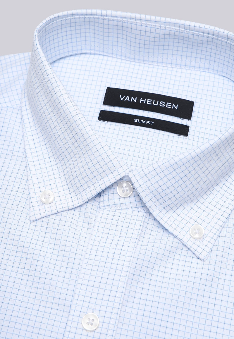 CAMISA FORMAL A CUADROS VAN HEUSEN - 2