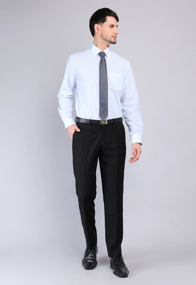 CAMISA FORMAL A CUADROS VAN HEUSEN - 5