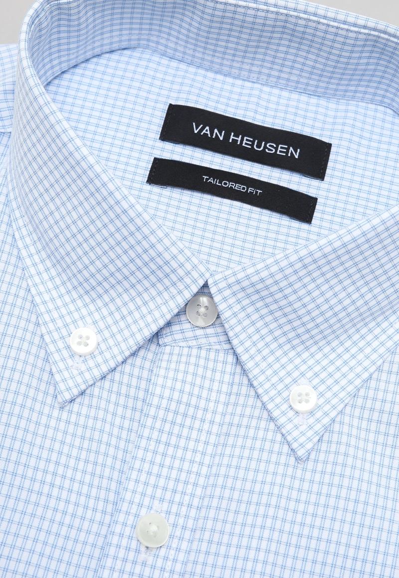 CAMISA FORMAL A CUADROS VAN HEUSEN - 2