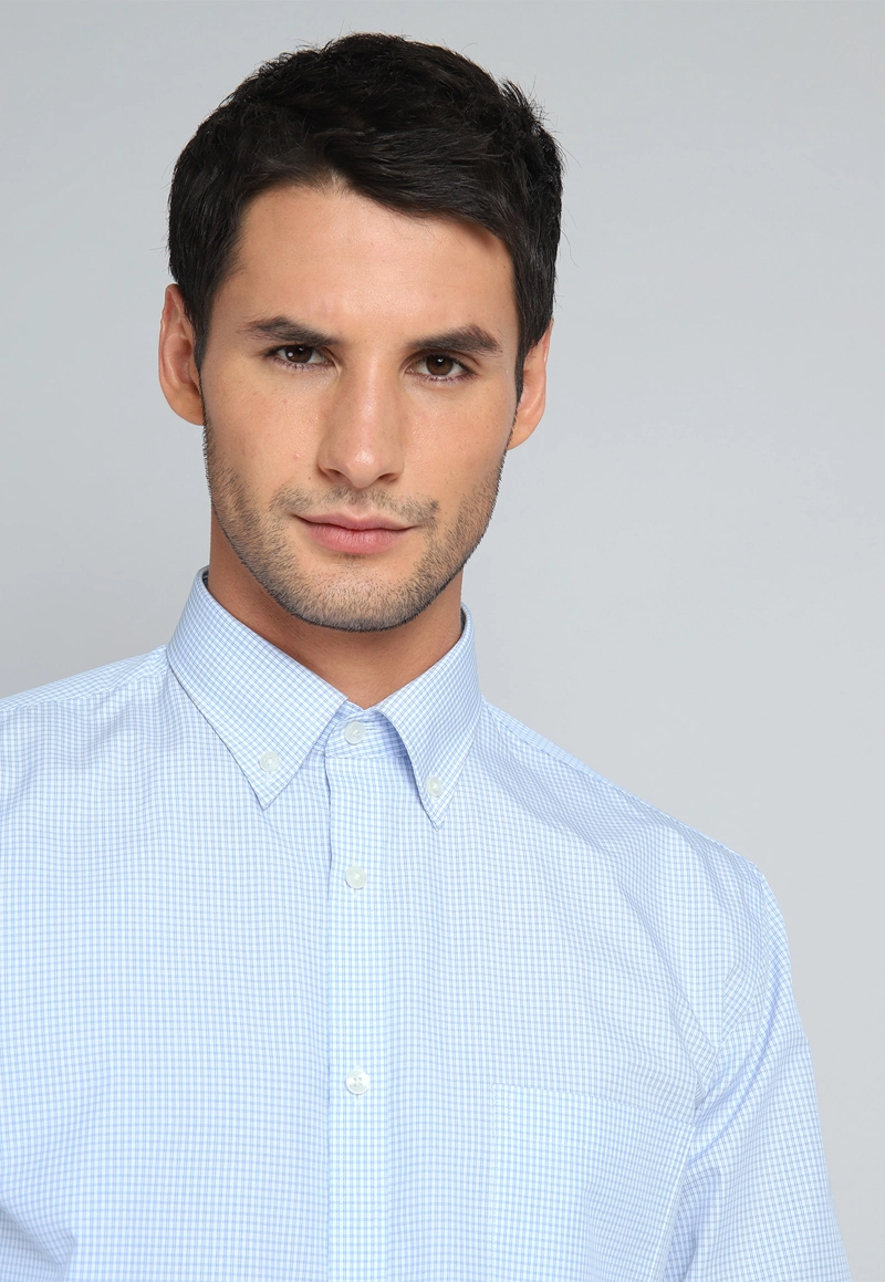 CAMISA FORMAL A CUADROS VAN HEUSEN - 4
