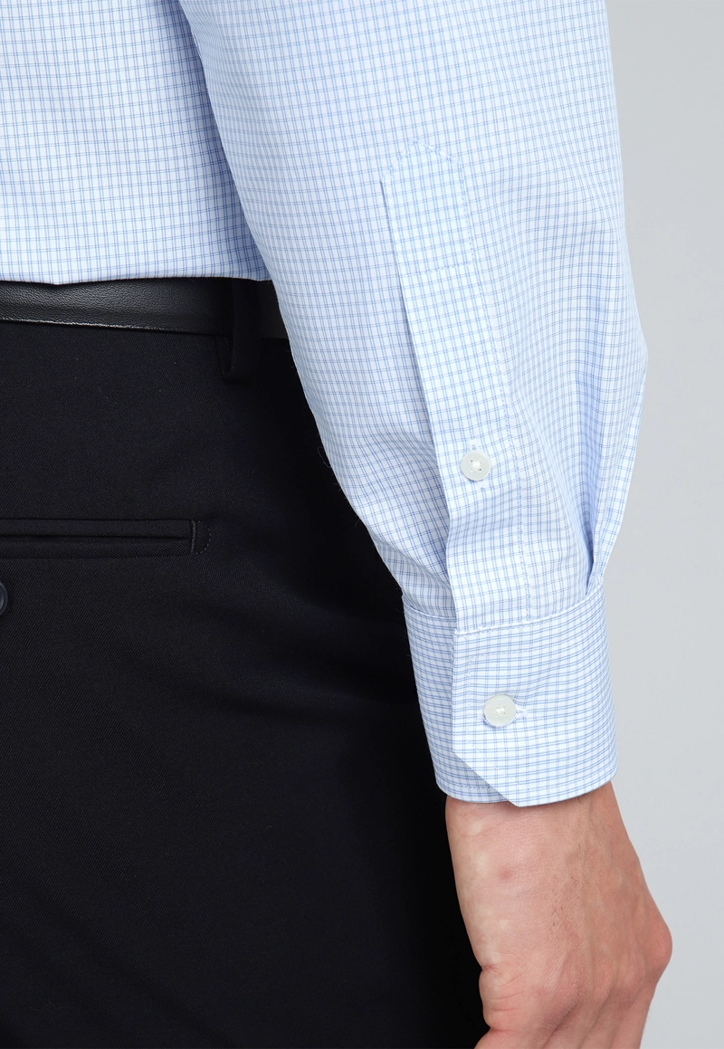 CAMISA FORMAL A CUADROS VAN HEUSEN - 6