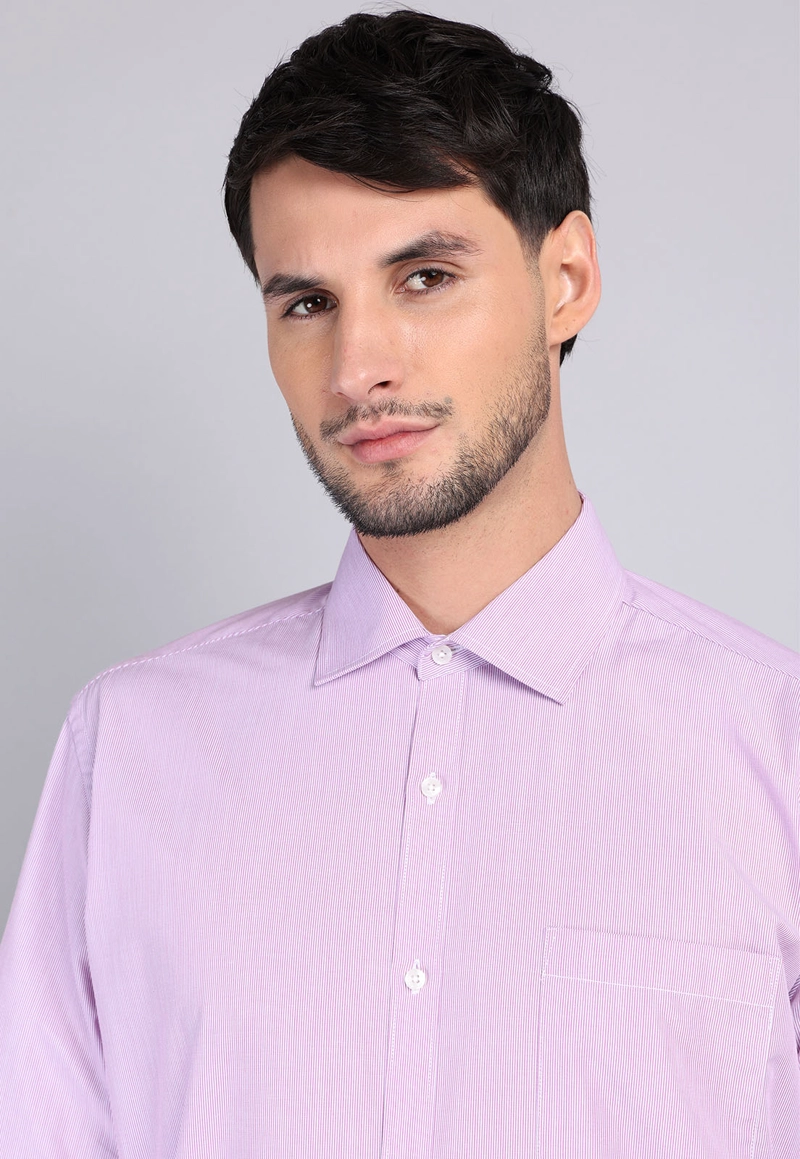 CAMISA FORMAL A RAYAS VAN HEUSEN - 4