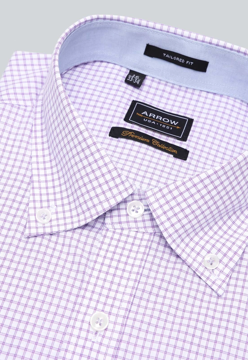 CAMISA FORMAL CUADROS ARROW - 2
