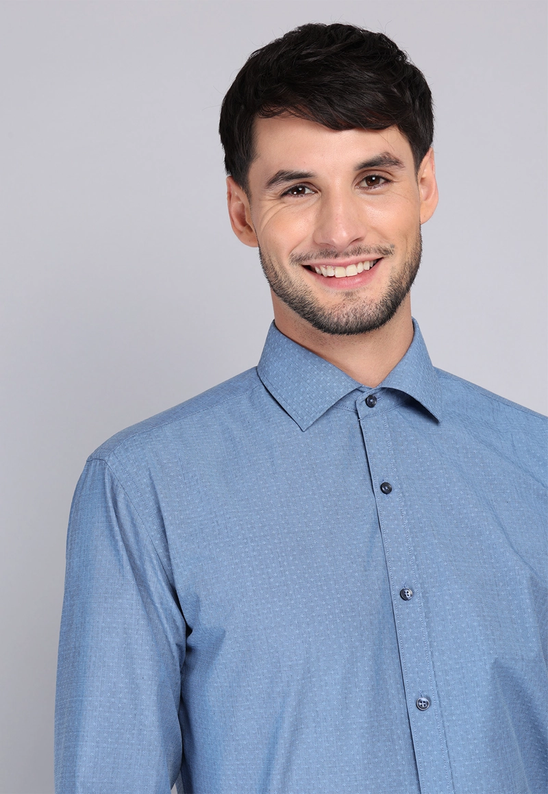 CAMISA FORMAL TEXTURADA VAN HEUSEN - 4