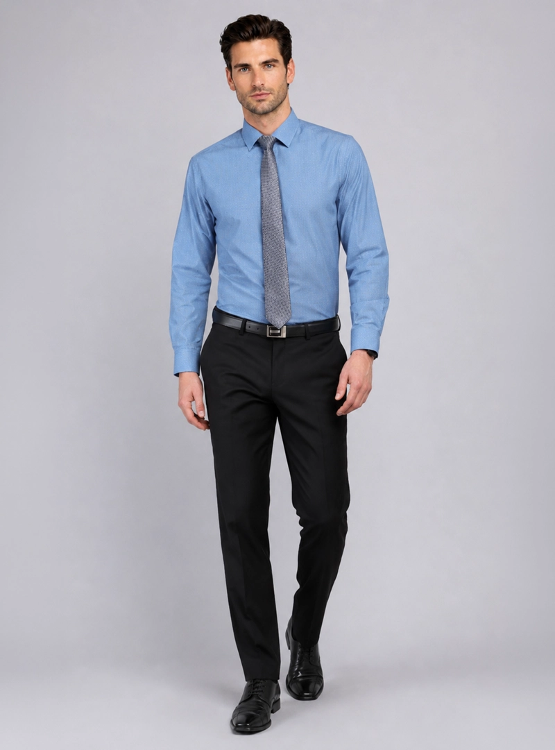 CAMISA FORMAL TEXTURADA VAN HEUSEN - 5