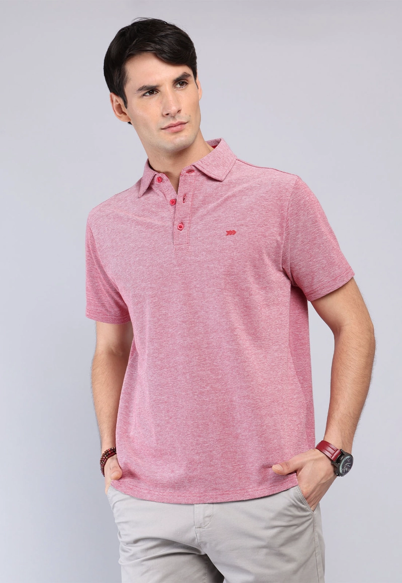 POLERA MELANGE MANGA CORTA ARROW - 1