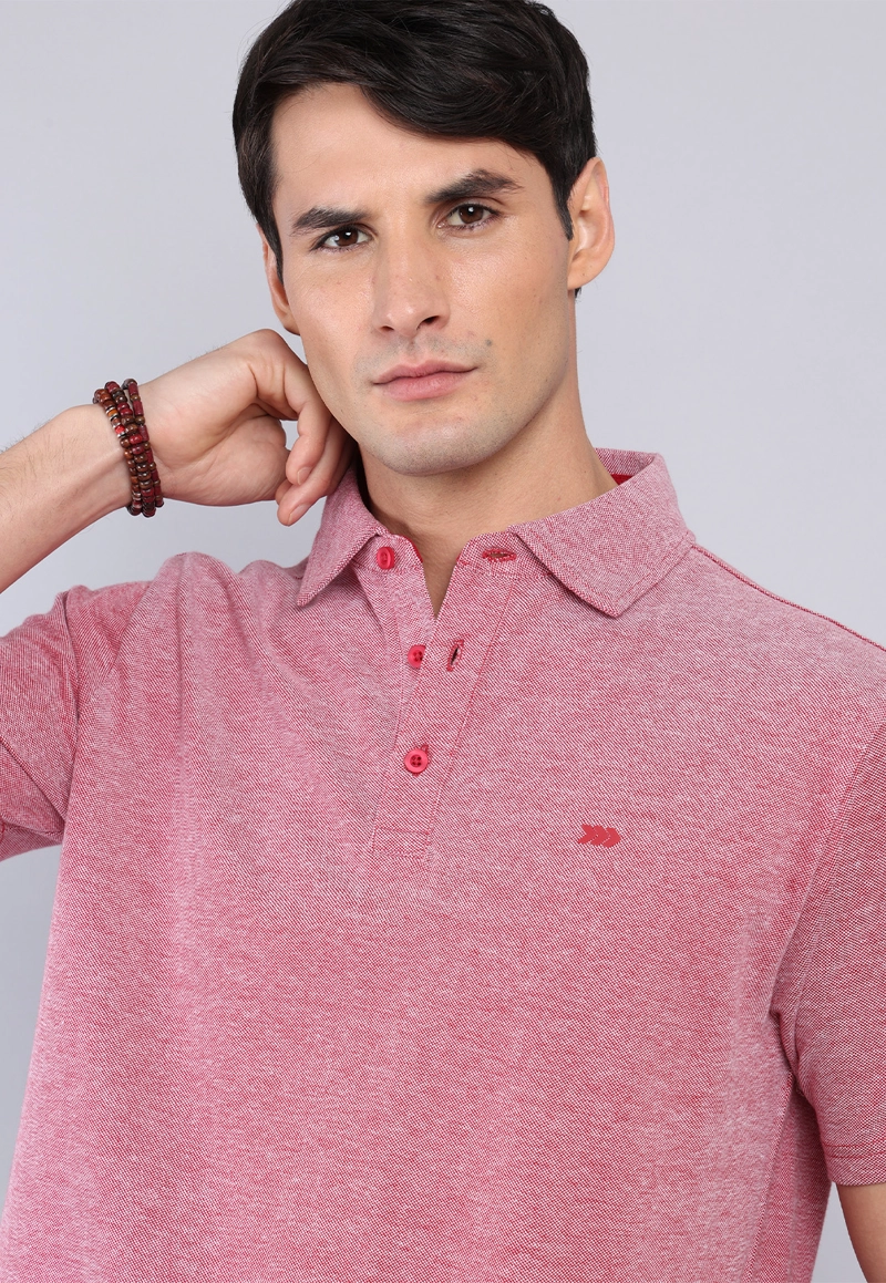 POLERA MELANGE MANGA CORTA ARROW - 3