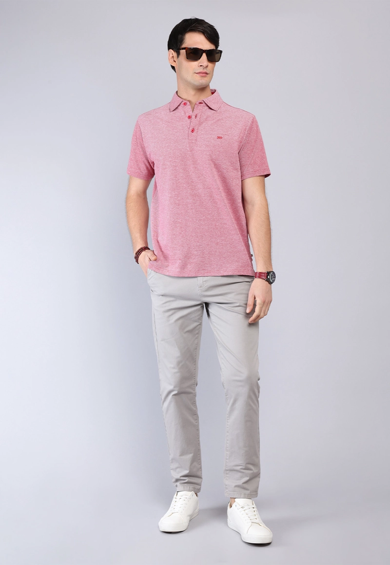 POLERA MELANGE MANGA CORTA ARROW - 4