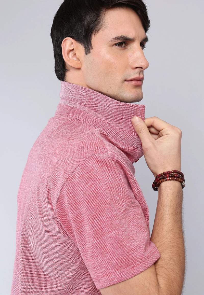 POLERA MELANGE MANGA CORTA ARROW - 5