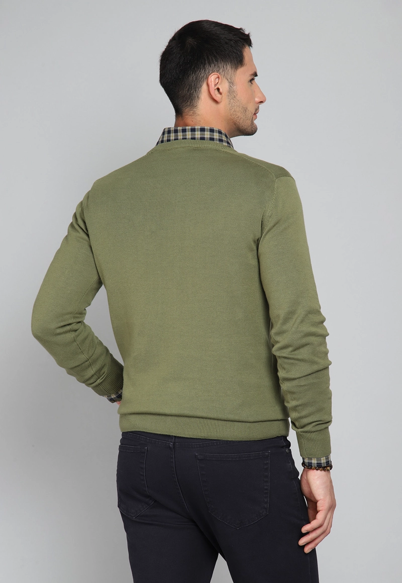 SWEATER CUELLO V ARROW - 2