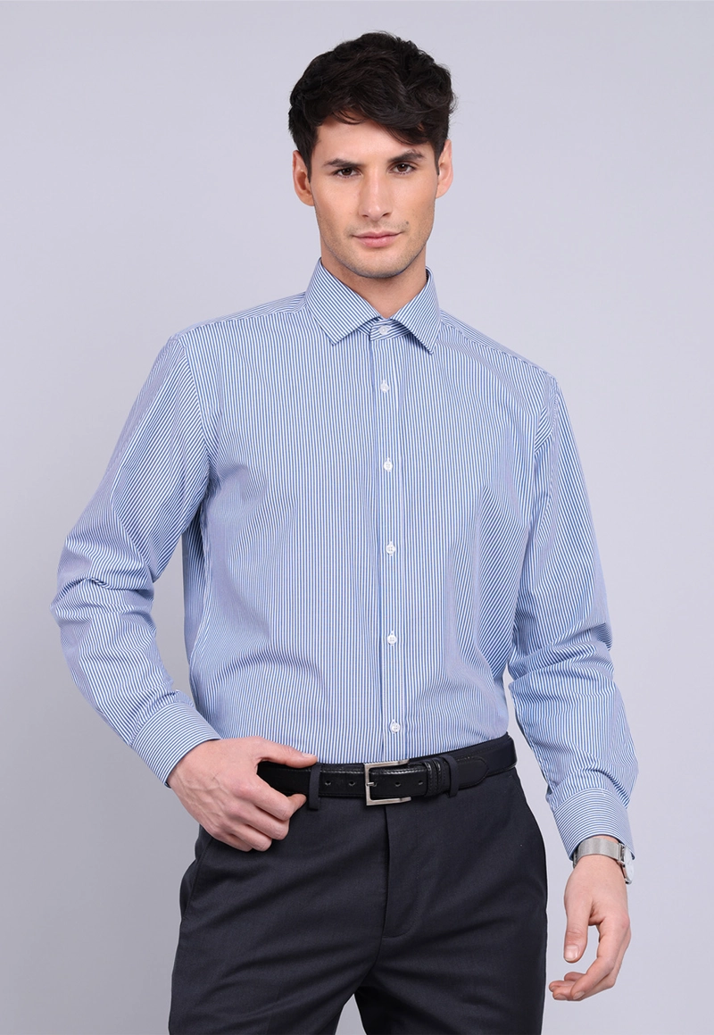 CAMISA FORMAL RAYAS VAN HEUSEN - 1