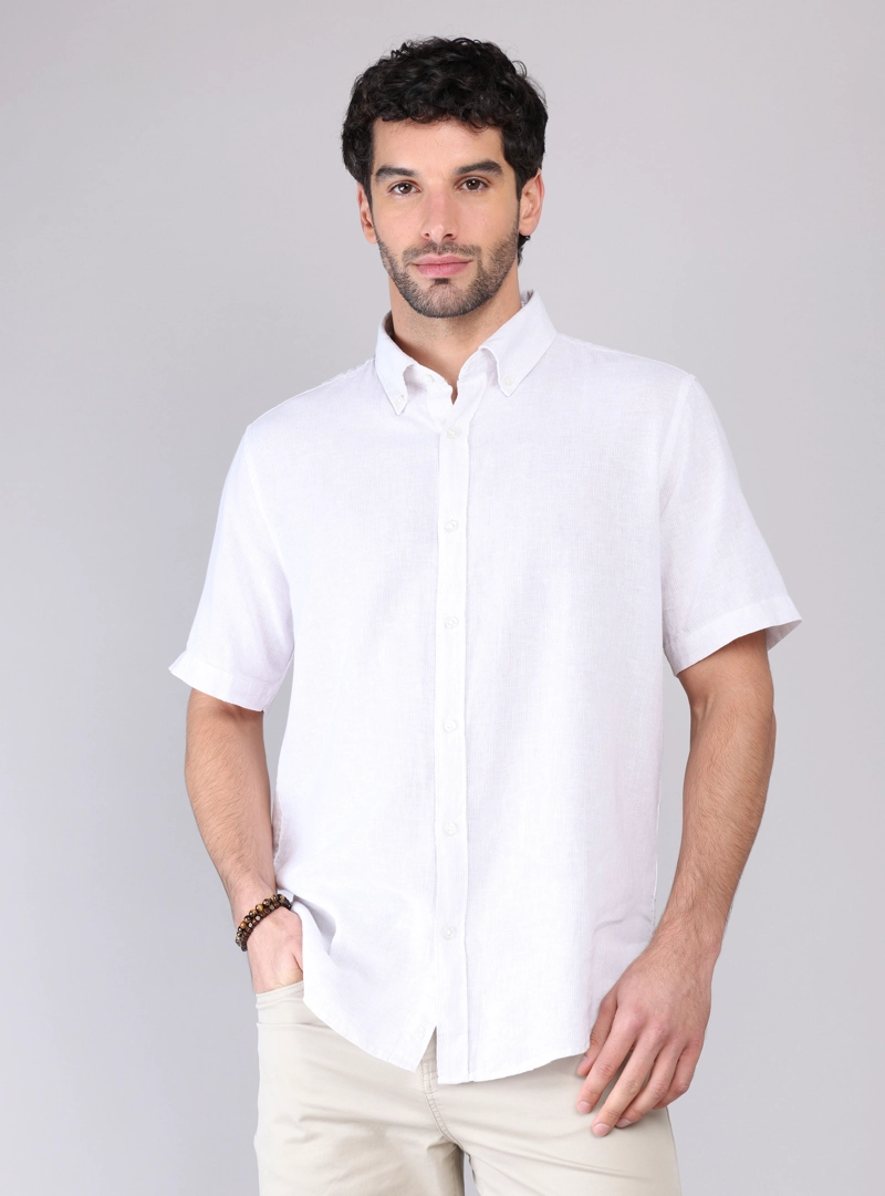CAMISA LINO ALGODON PIERO BUTTI - 1
