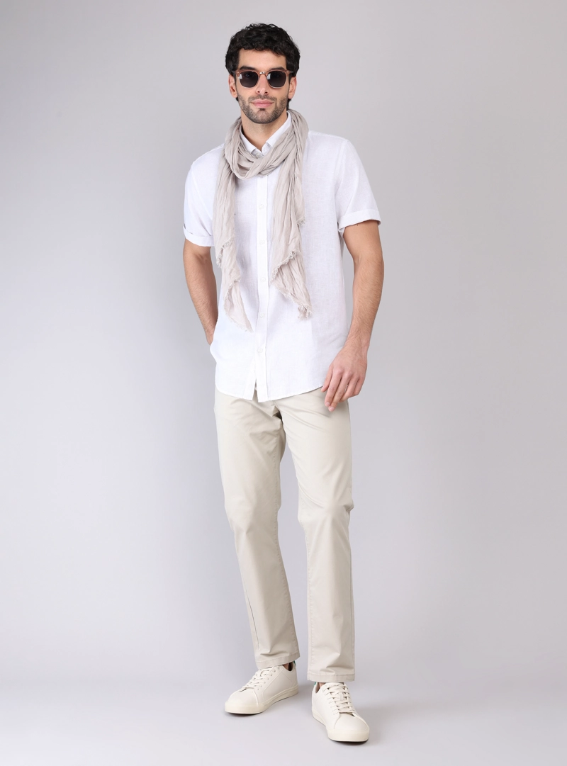 CAMISA LINO ALGODON PIERO BUTTI - 4