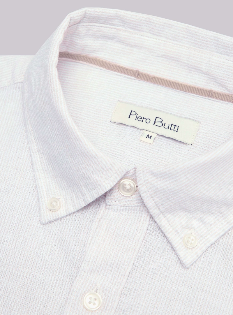 CAMISA LINO ALGODON PIERO BUTTI - 5
