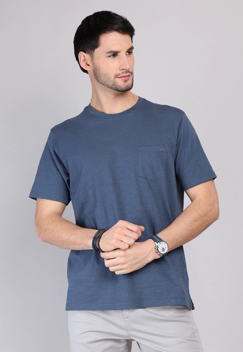 POLERA LISA CUELLO REDONDO ARROW - 1