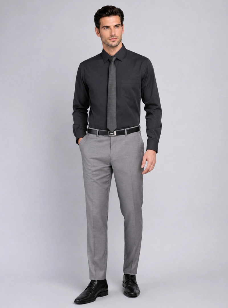CAMISA FORMAL TEXTURADA VAN HEUSEN - 5