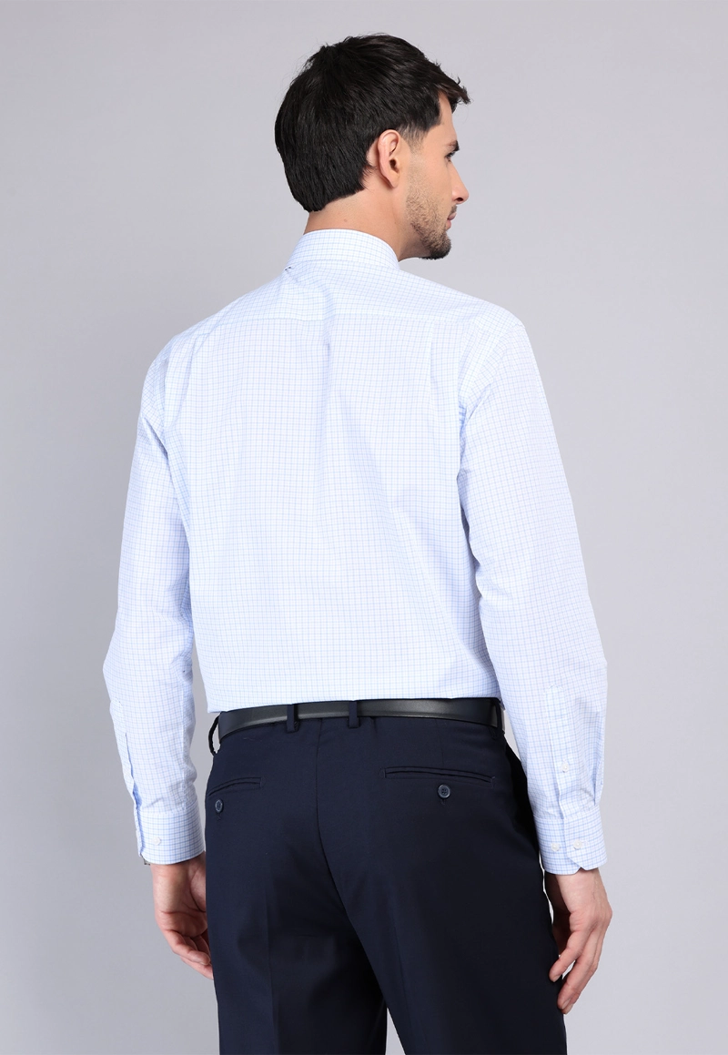 CAMISA FORMAL A CUADROS VAN HEUSEN - 3