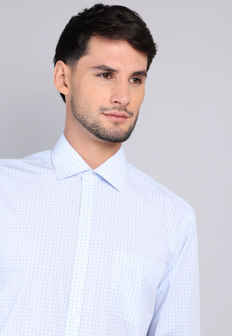 CAMISA FORMAL A CUADROS VAN HEUSEN - 4