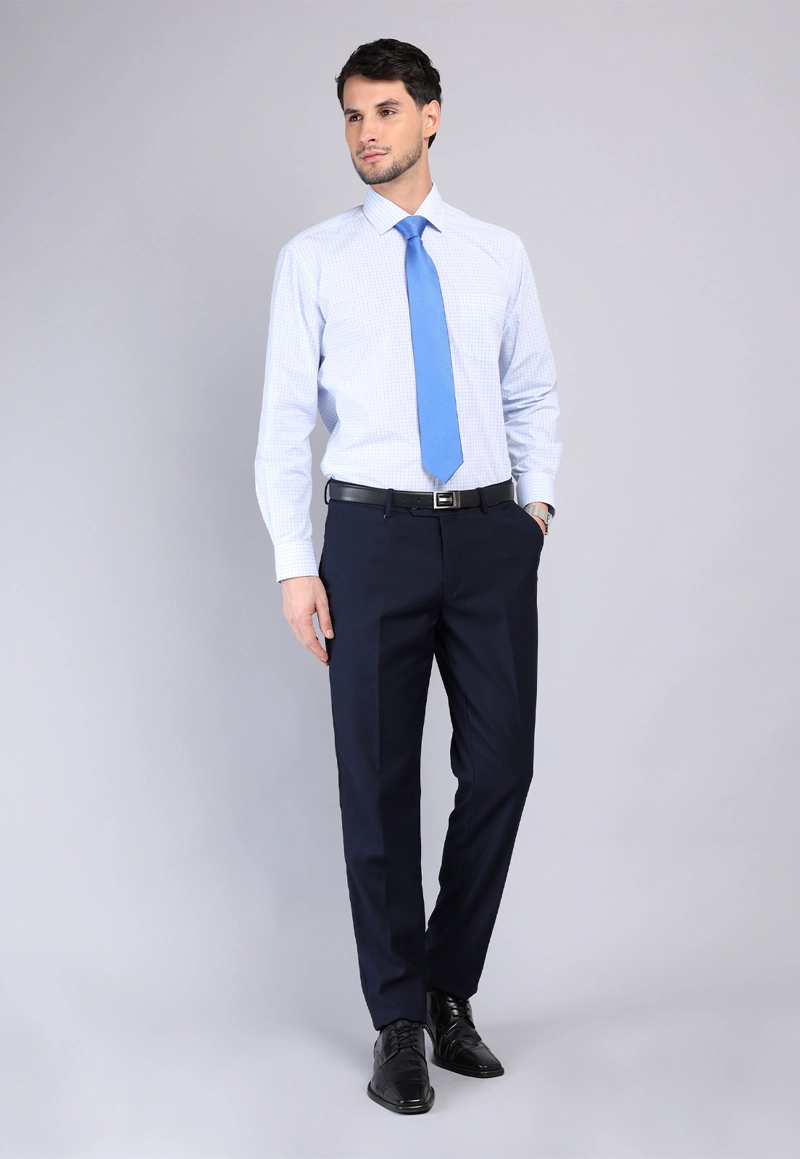CAMISA FORMAL A CUADROS VAN HEUSEN - 5