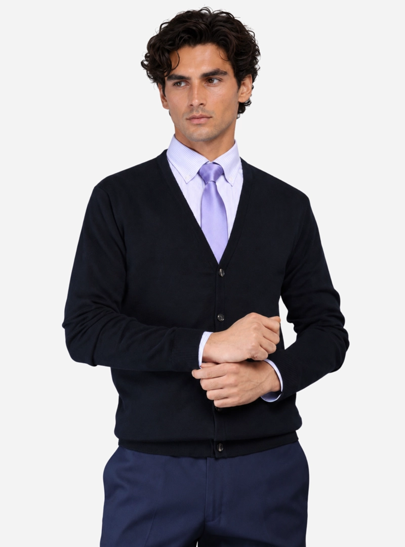 CARDIGAN MANGA LARGA ARROW - 1