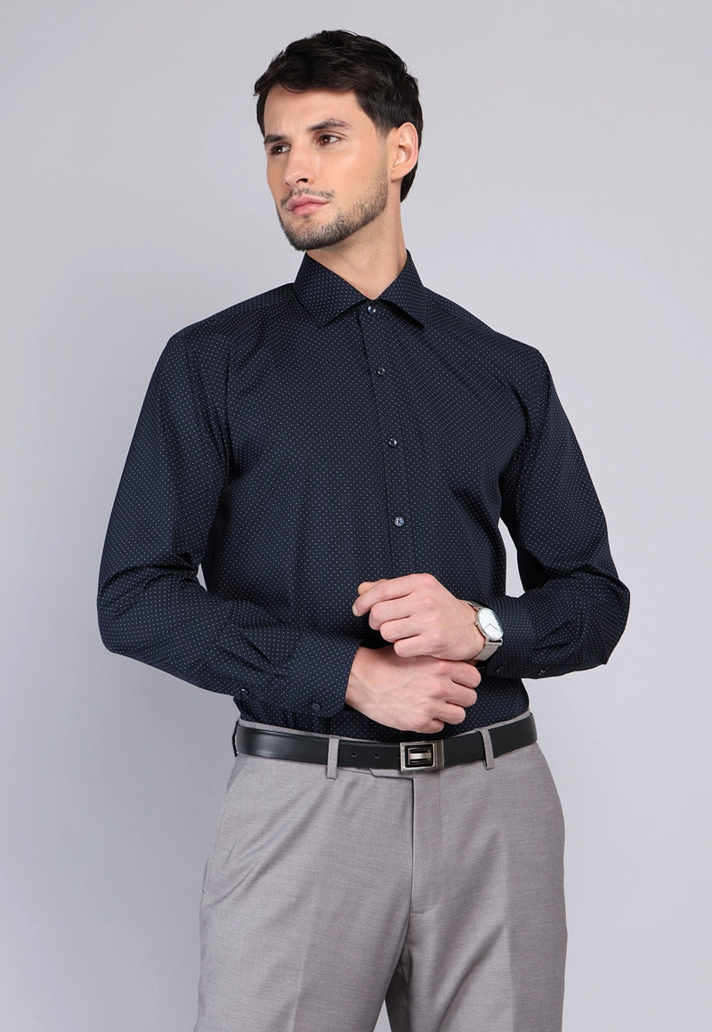 CAMISA FORMAL PRINT VAN HEUSEN - 1