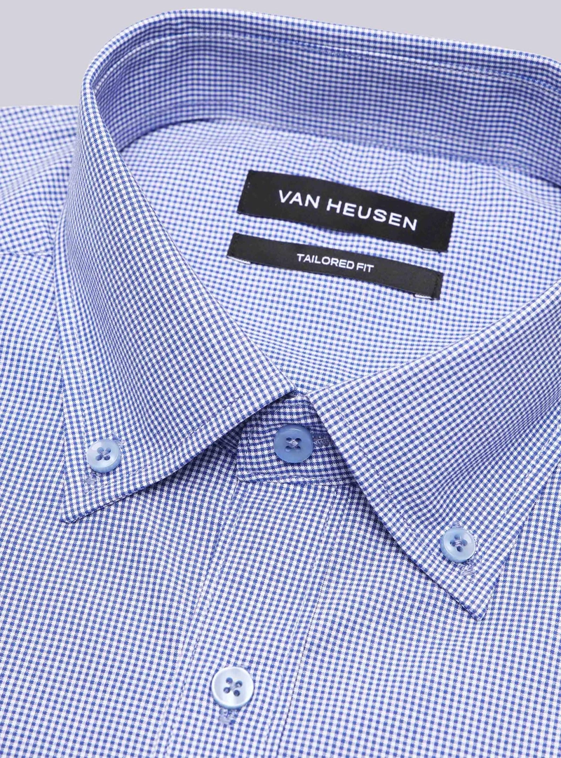 CAMISA FORMAL A CUADROS VAN HEUSEN - 2