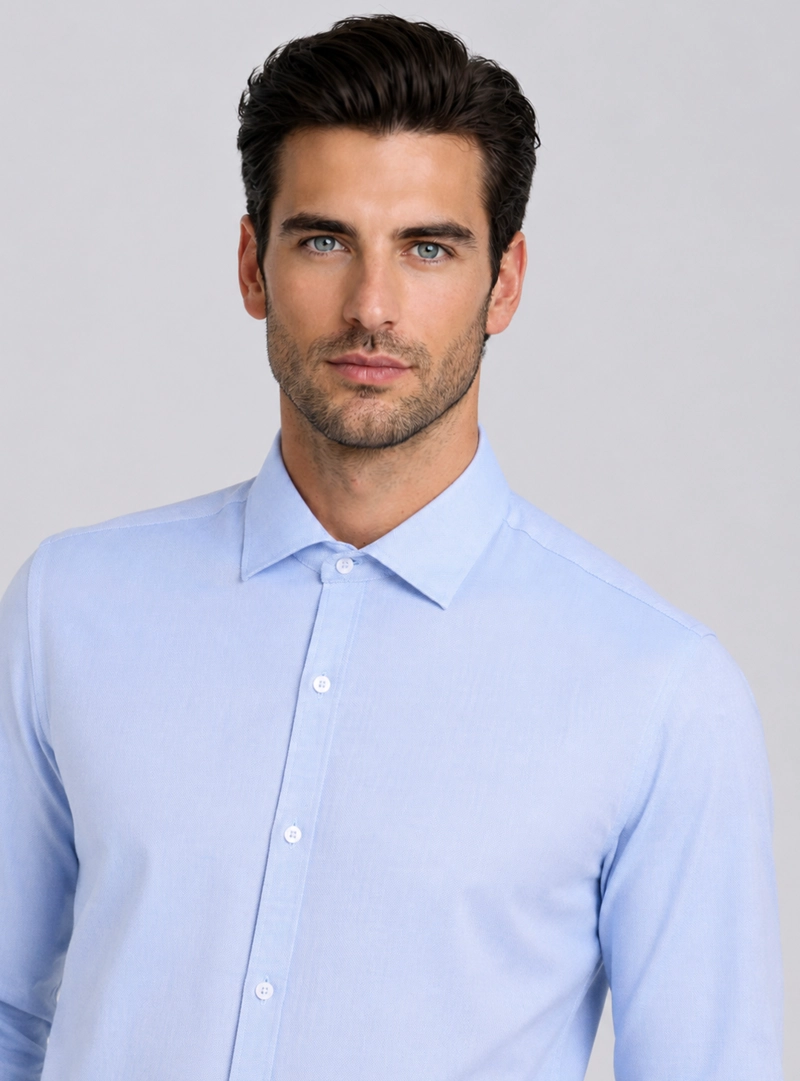 CAMISA FORMAL TEXTURADA VAN HEUSEN - 4