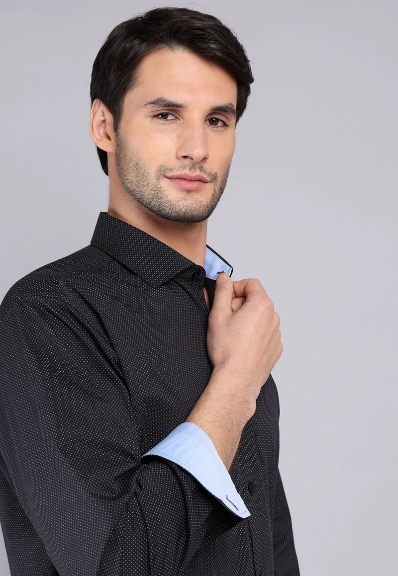 CAMISA FORMAL PRINT SPANDEX ARROW - 4