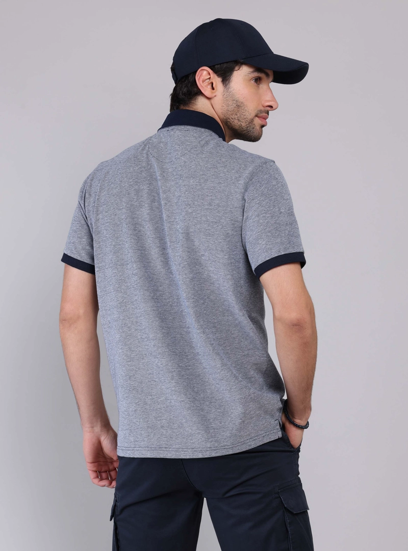 POLERA PIQUE MELANGE PIERO BUTTI - 2