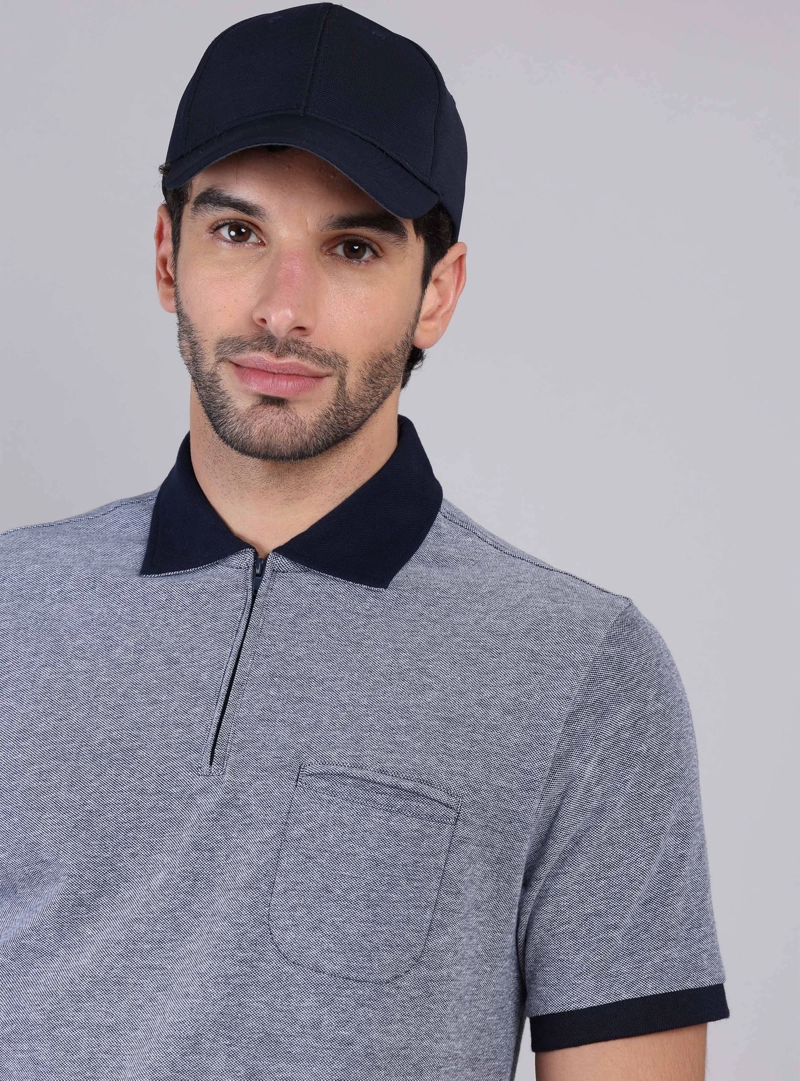 POLERA PIQUE MELANGE PIERO BUTTI - 3