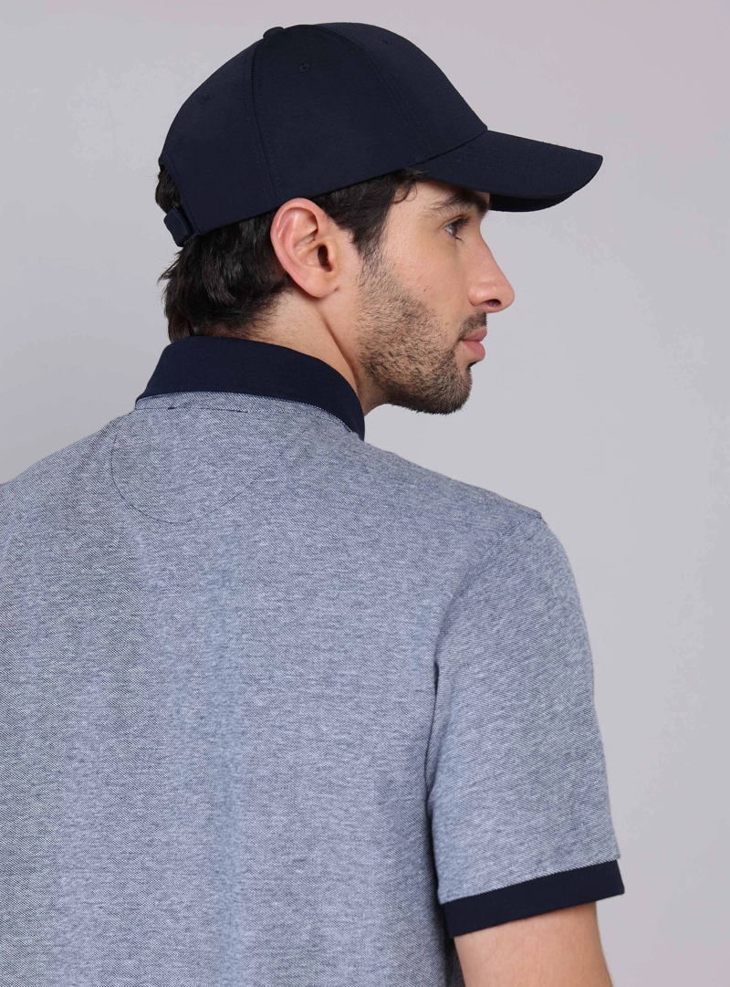 POLERA PIQUE MELANGE PIERO BUTTI - 5