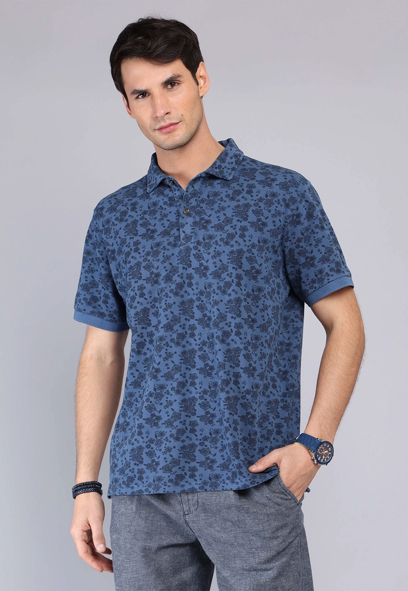 POLERA PIQUE STONE WASH ARROW - 1