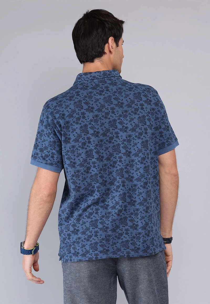 POLERA PIQUE STONE WASH ARROW - 2
