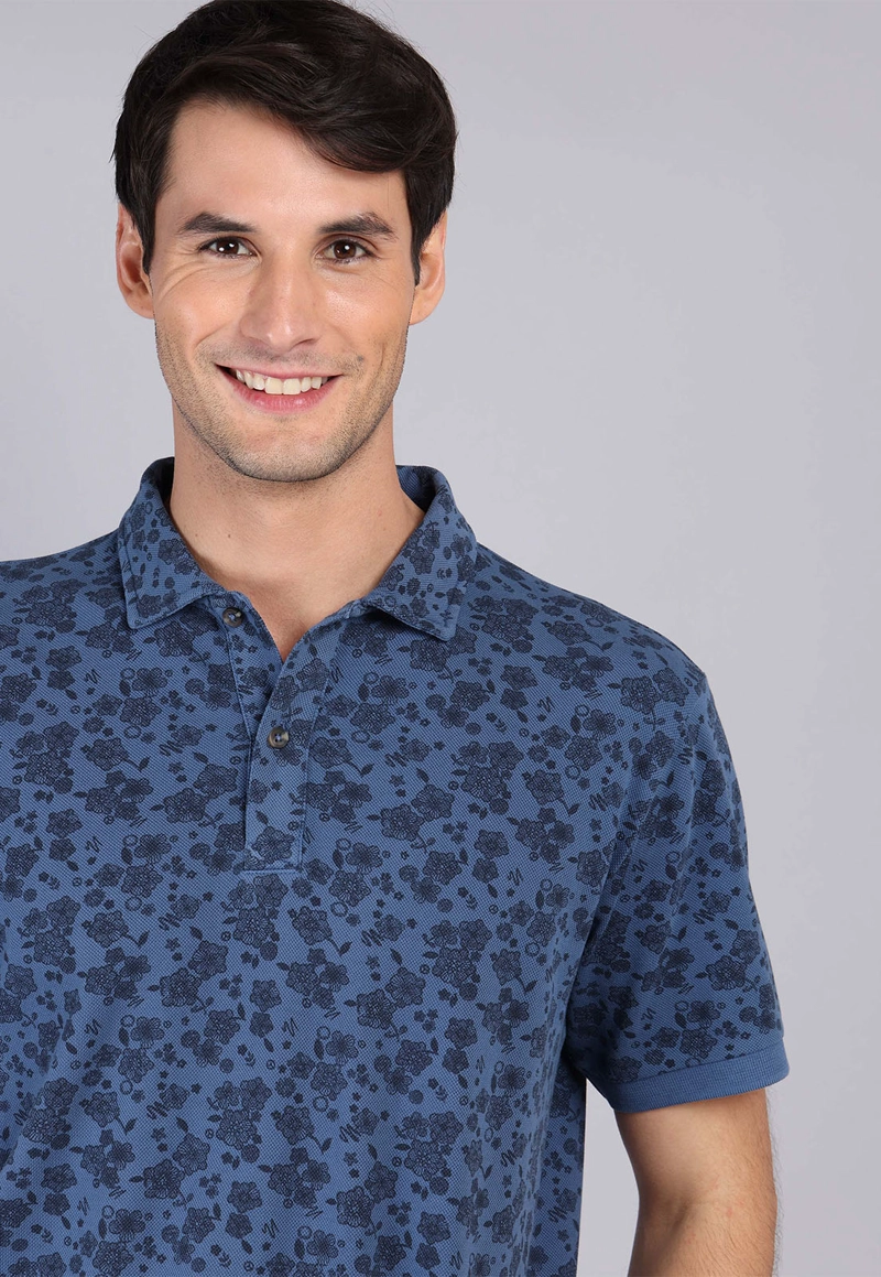 POLERA PIQUE STONE WASH ARROW - 3